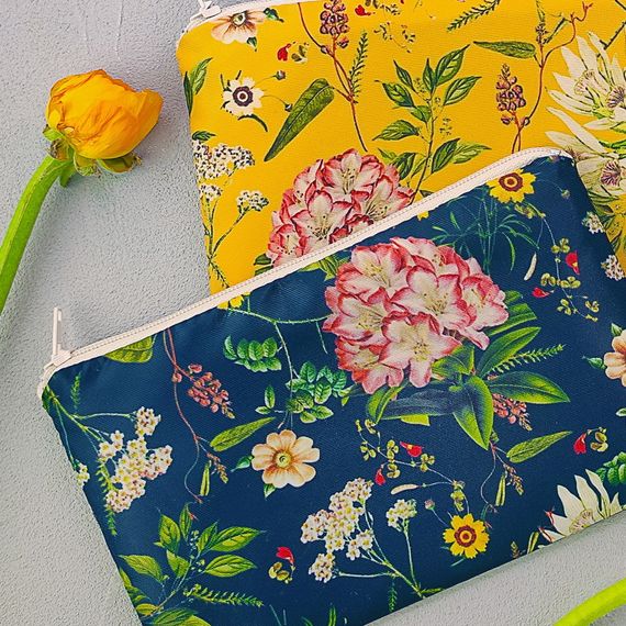 Косметичка жіноча Полевые цветы 20х12 см (K_21M015)