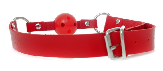 Кляп Fetish Boss Series - Ball Gag rubber Red 2, BS6100034 Sex Aura | Зображення 4