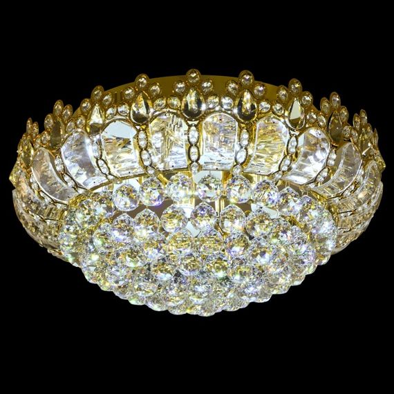 Люстра торт потолочная с подсветкой LED E14 40W G (BCL-388S/8) | Зображення 1