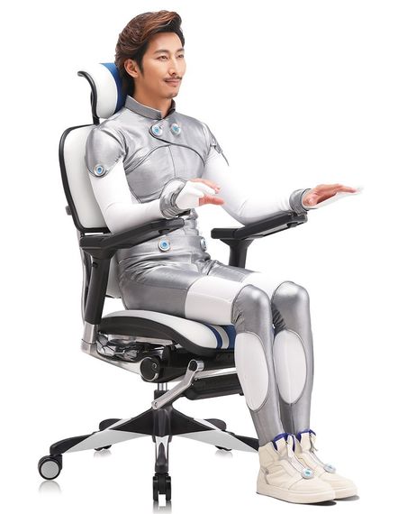 Кресло геймерское ERGOHUMAN ELITE GAMING MARS (M-EHPE-AB-HAL-MLBL) эргономичное | Зображення 3