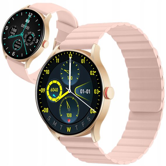 Смарт-Годиник для дзвінків Xiaomi  iMiLab iMiki TG1 Smart Watch Global пудрові