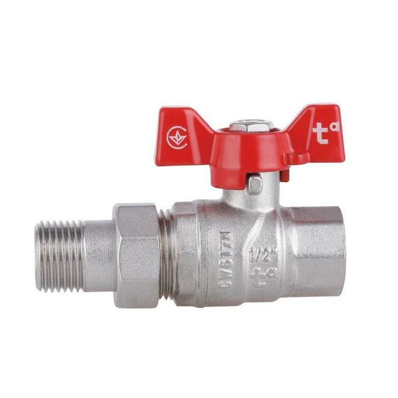 Кран кульовий "Американка" Thermo Alliance Forte 1/2" прямий SF220W15 | Зображення 3