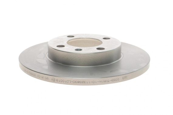 Диск тормозной передний Audi 80 VW Passat 72-88 Golf 74-99 Caddy 82-92 Polo 95-02 239x12 полный  23-0053 | Зображення 2