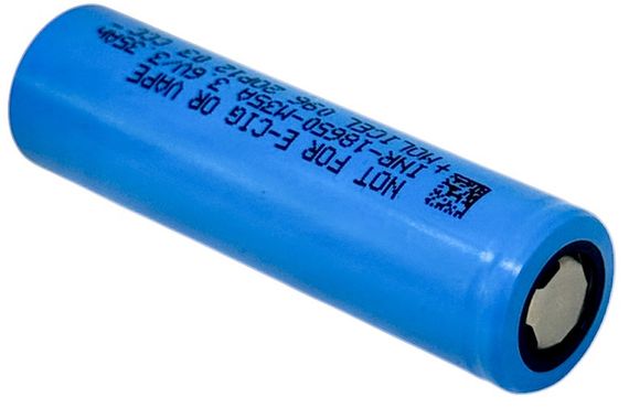 Акумулятор високострумовий Molicel INR-18650-M35A 3.6 V 3500 mAh батарея літій-іонна Li-Ion | Зображення 2