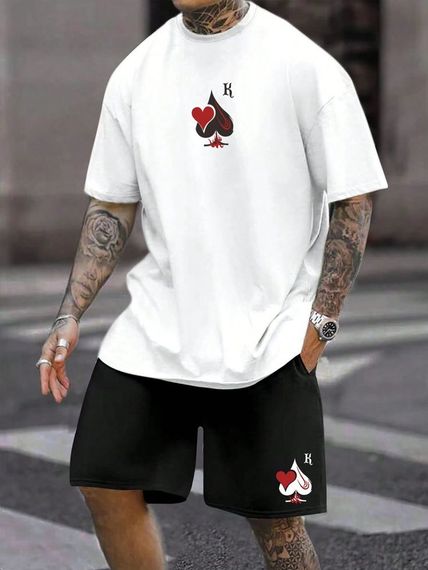 Комплект футболка та шорти ДТФ