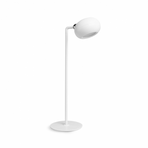 Лампа настільна LED 3W 3000-5500K 220V з акумулятором білий VLE-TF18W Videx