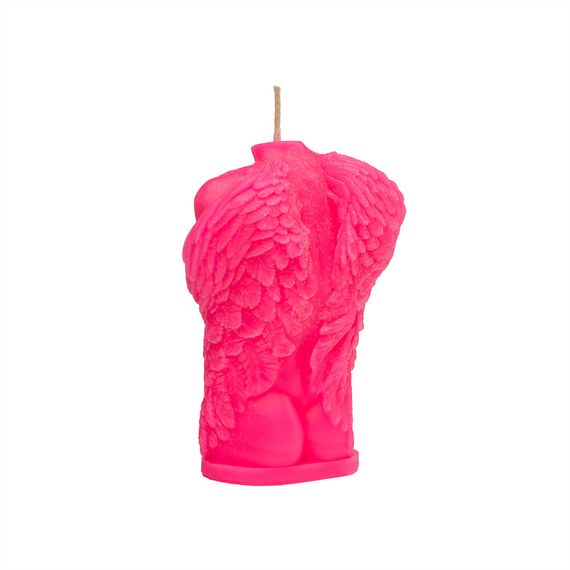 Свічка LOVE FLAME - Angel Man Pink Fluor, CPS07-PINK Sex Aura | Зображення 2