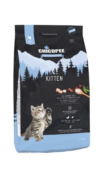 Сухий корм для кошенят з м'ясом птиці Chicopee HNL Kitten, 1.5 кг