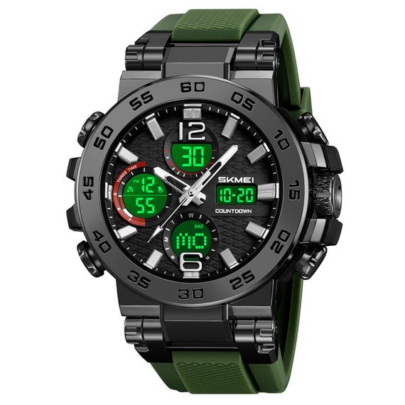 Якісні спортивні годинники SKMEI 2499AG, Годинники армійські скмей Захисні тактичні SO-67 | Зображення 1