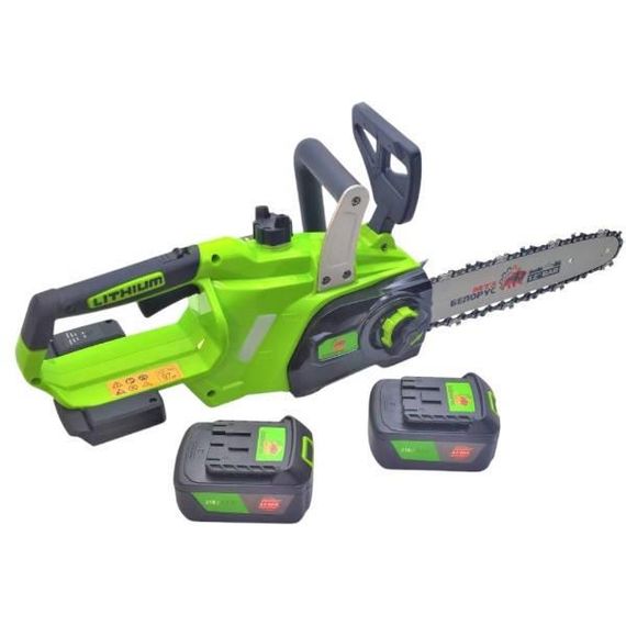 Пила ланцюгова акумуляторна CHAIN ​​SAW 16 KRAFFTEC Салатова