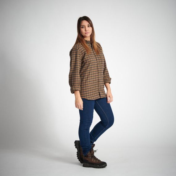 Сорочка 100 коричнева - L. | Зображення 2