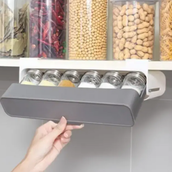 Кухонний органайзер SPICE RACK з висувним механізмом знижка | Зображення 6