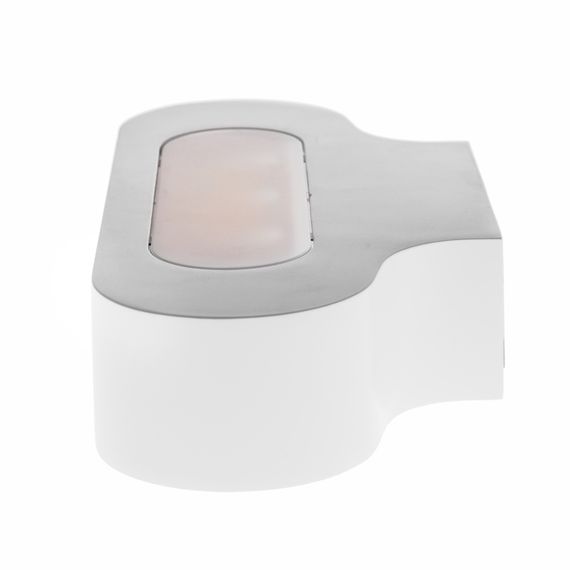 Подсветка настенная накладная минимализм LED белого цвета AL-519/12W WW WH | Зображення 6