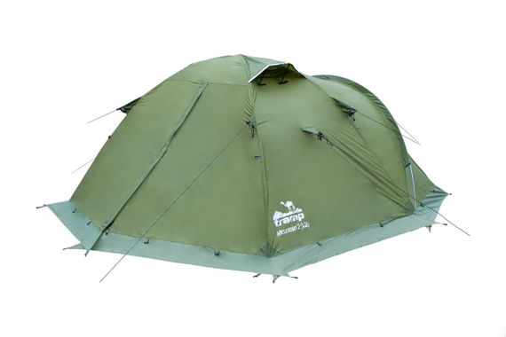 Палатка Tramp Mountain 2 местная Зеленая TRT-022-green (UTRT-022-green) | Зображення 4