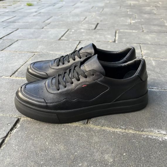 Шкіряні кеди на масивній підошві для чоловіків 45 розмір | Зображення 8