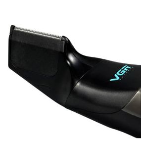 Триммер аккумуляторный для удаления волос из носа +2 насадки VGR V-603 Черный