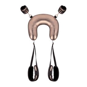 Набір для фіксації Rosy Gold - Neck and Leg Sling Restraint Set Sex Aura