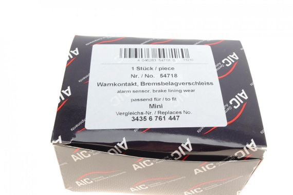 Датчик зносу гальмівних колодок передніх Mini R50 R52 R53 01-07 L=883mm  54718 | Зображення 7