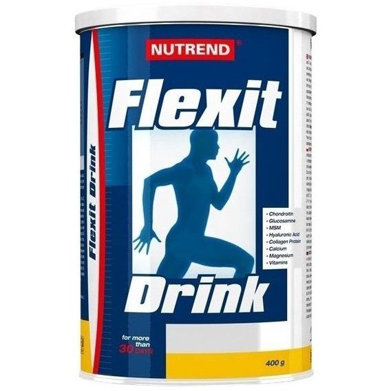 Хондропротектор (для спорту) Nutrend Flexit Drink 400 g /20 servings/ Strawberry