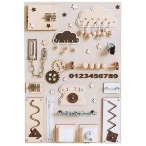 Развивающая игрушка Бизиборд TG6040006, 60 х 40 см