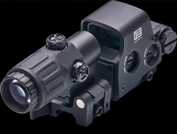 Коллиматорный прицел с магнифером EOTECH Коллиматор EOTECH и магнифер EOTECH Прицел Коллиматор с увеличителем | Зображення 5