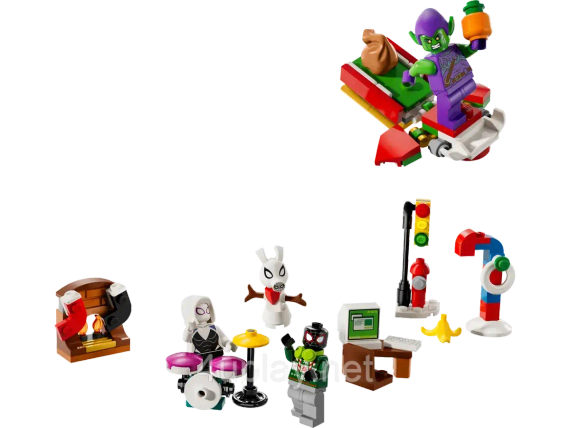 Новорічний адвент календар 2024 ЛЕГО Марвел Людина-павук Оригінал LEGO Marvel Spider-Man Advent Calendar | Зображення 9