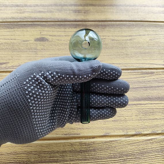 Стеклянная трубка Globe Oil Green | Зображення 2