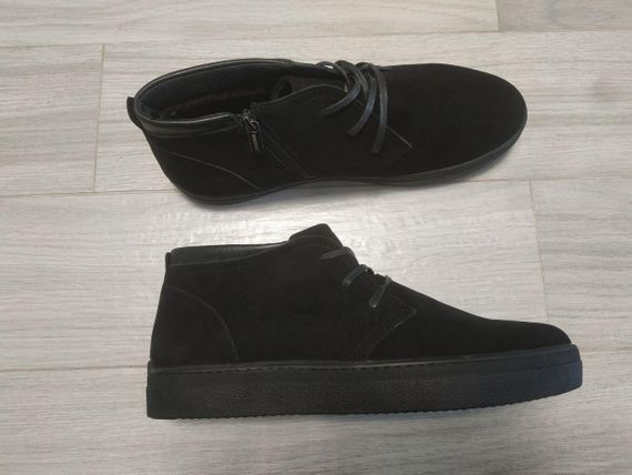 Замшевые ботинки большого размера 49 | Зображення 1