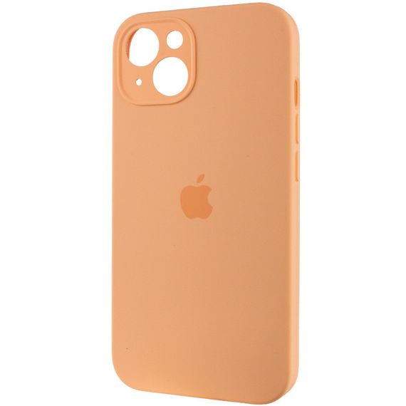 Чохол Silicone Case Full Camera Protective (AA) для Apple iPhone 14 (6.1") Помаранчевий / Cantaloupe | Зображення 2