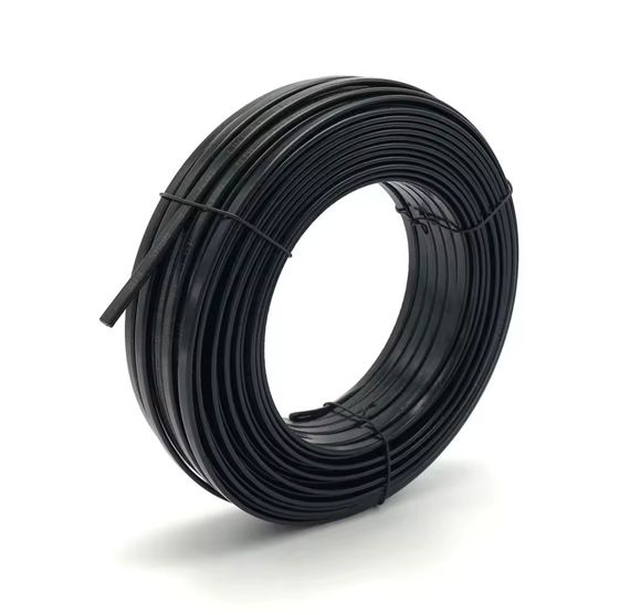 Гріючий Кабель,саморегулюючий,плоский,для обігріву водостоків,труб,каналізації і теплиць 8 мм /220~240V/65° | Зображення 3