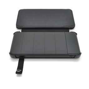 Power bank 12000 mAh Solar, Input:5V/1A(microUSB), Output:5V/2, 1А(2хUSB)
