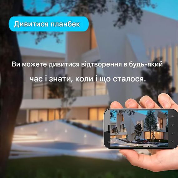 Камера на 3 лінзи з 4G та сонячною панеллю V380 (46385-10244_1883) | Зображення 9