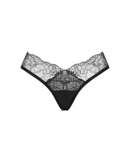 Сітчасті трусики під омбре Obsessive Bella Rou panties, XS/S | Зображення 4