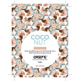 Пробник массажного масла EXSENS Coconut 3мл, 3