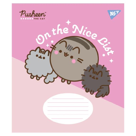 Зошит учнівський YES Pusheen The Cat 767612 12 аркушів Різнокольоровий shop (4823092292100) | Зображення 3