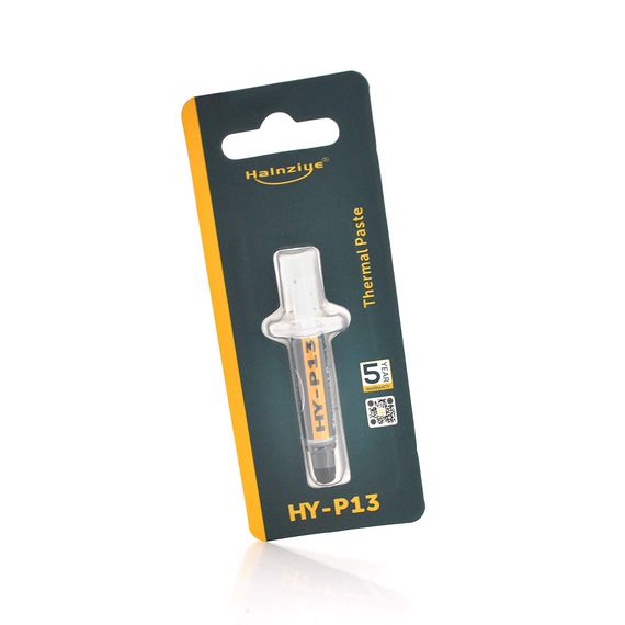 Профессиональная паста термопроводная HY-P13 0.5g, >13.4W/m-K, 9000 МПа. С