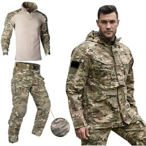 Комплект форми HAN WILD мультикам Курточка + Убакс G3 та Штани G3 з наколінниками