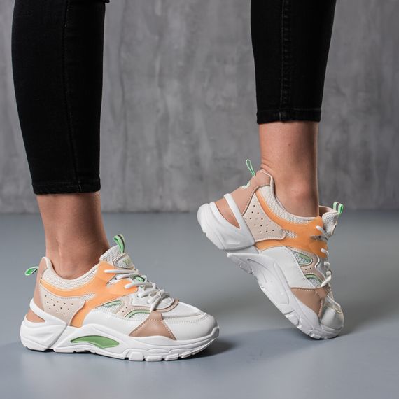 Кроссовки женские Fashion Jasper 3791 38 размер 24 см Белый | Зображення 2