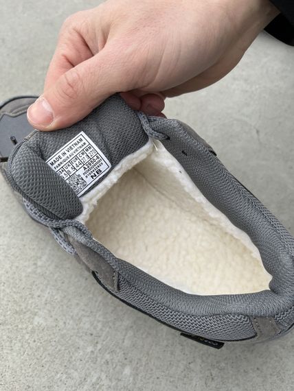 Чоловічі зимові кросівки  New 1906R Grey Brown Fur , В'єтнам 44 | Зображення 1