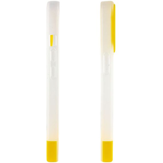 Чохол TPU+PC Bichromatic для Apple iPhone 13 Pro (6.1") Силікон, Matte / Yellow | Зображення 3