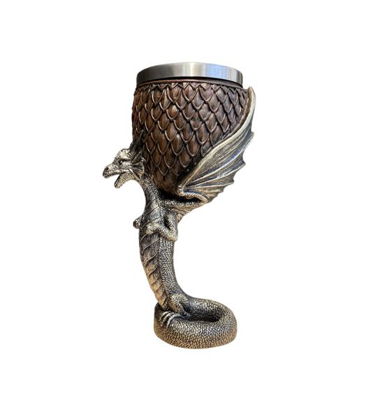 Келих для вина 3D Дракон із Крильцями | Зображення 1