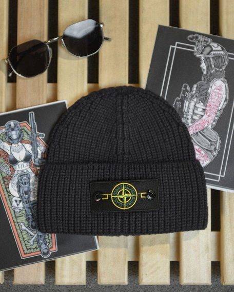 Шапка stone island denim ВТ4726