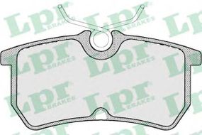 Колодка гальм. диск. FORD FIESTA, FOCUS задн. (вир-во LPR) LPR 05P697 на FORD FOCUS (DAW, DBW)