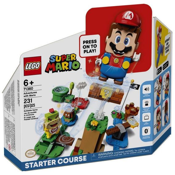 Конструктор LEGO Super Mario Пригоди разом з Маріо (71360)