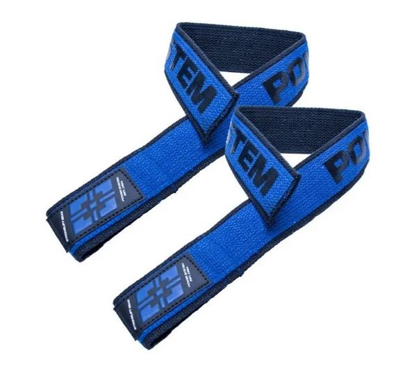 Лямки для тяги Power System PS-3401 Lifting Straps Duplex Black/Blue (3401BU-0) | Зображення 2