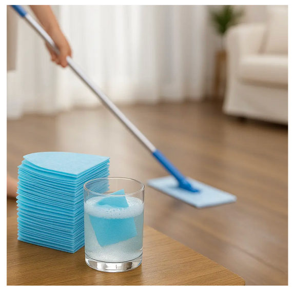 Розчинні серветки для миття підлог Multi Effect Floor Cleaner Slise ∙ Серветки для прибирання підлоги плитки лінолеуму кераміки 30 | Зображення 4