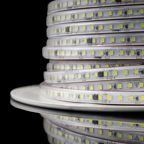 Світлодіодна LED стрічка PROLUM 2835\120 IP67 220V Series S Білий 5500-6000К | Зображення 1
