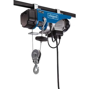 Таль электрическая Scheppach HRS250 (125/250 кг, 6/12 м, 0.53 кВт)