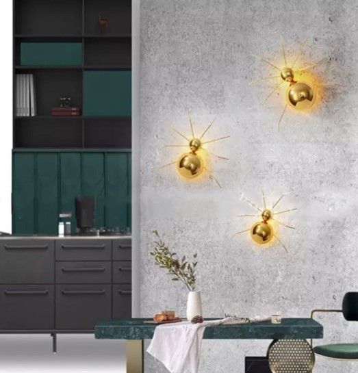 Бра LED 26622 Латунь 27х30х9 см. | Зображення 1