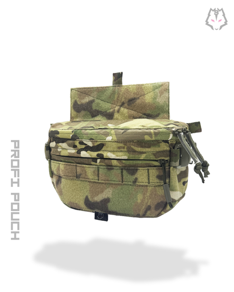 Напашник сумка-бананака з ремінем MBM Profi Pouch Multicam IRR